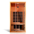 1-Person Extendable FAR Infrared Home Sauna – Hemlock Wood