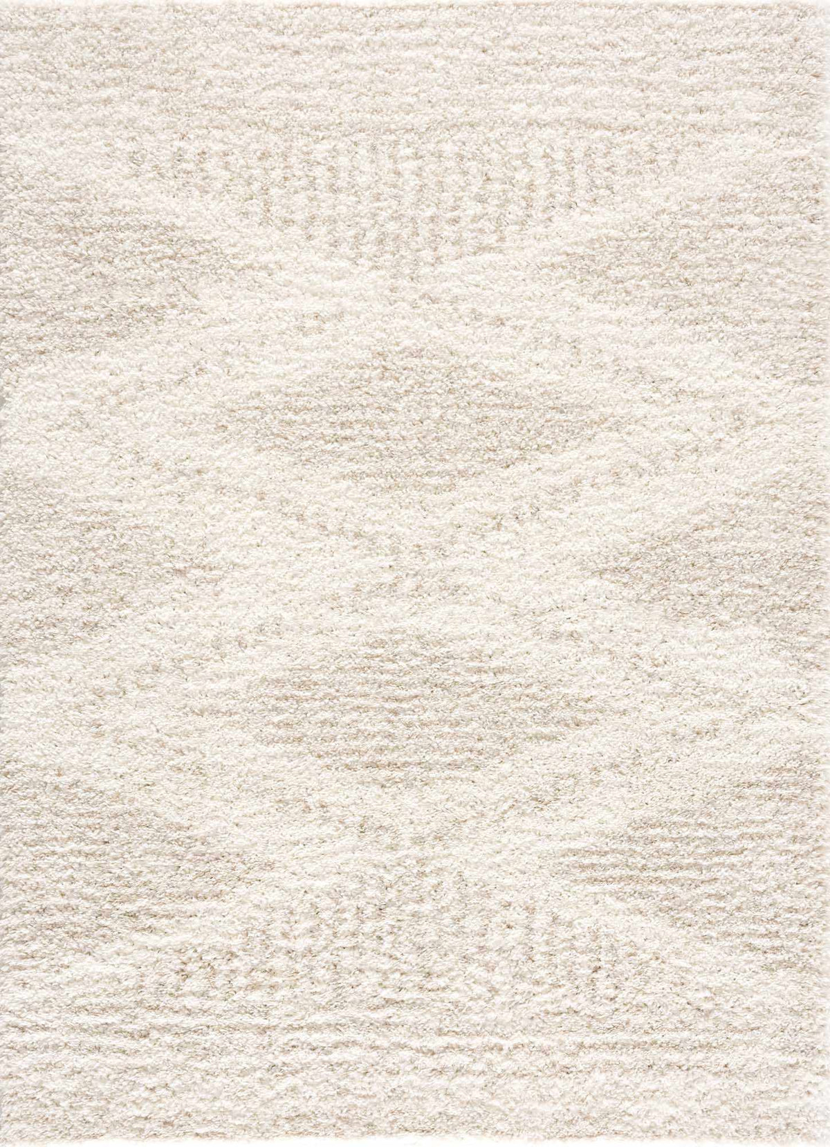 Trunding Plush Area Rug in Light Beige