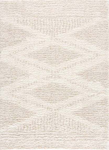 Trunding Plush Area Rug in Light Beige