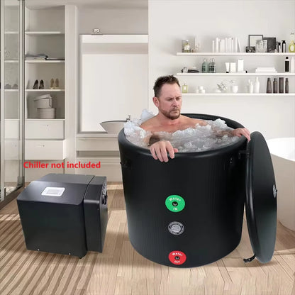 Pro Elite Recovery 90Cm Ice Pod Ice Bath Therapy Inflatable DWF Cold Plunge Tub for 03Hp Water Chiller for Athletes — product view 2