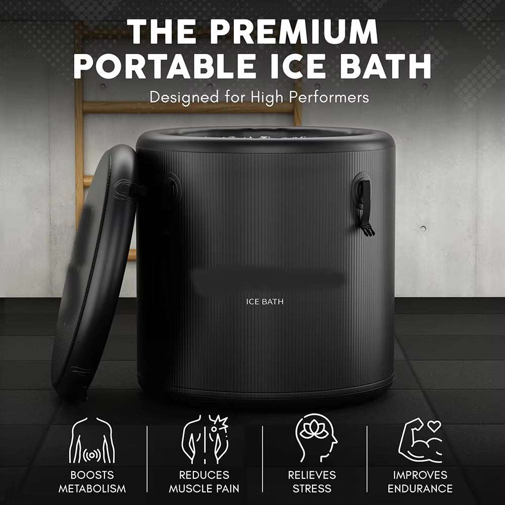 Pro Elite Recovery 90Cm Ice Pod Ice Bath Therapy Inflatable DWF Cold Plunge Tub for 03Hp Water Chiller for Athletes — product view 4