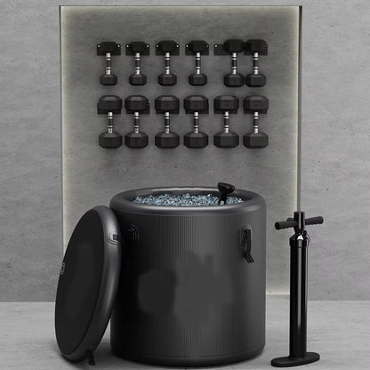 Pro Elite Recovery 90Cm Ice Pod Ice Bath Therapy Inflatable DWF Cold Plunge Tub for 03Hp Water Chiller for Athletes — product view 5