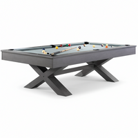 Pool Table Built for Tournament Play, 1-Inch Slate Surface, Solid Wood Construction, Premium Wool Blend — product view 10