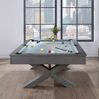 Pool Table Built for Tournament Play, 1-Inch Slate Surface, Solid Wood Construction, Premium Wool Blend — product view 13