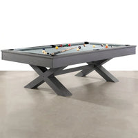 Pool Table Built for Tournament Play, 1-Inch Slate Surface, Solid Wood Construction, Premium Wool Blend — product view 4
